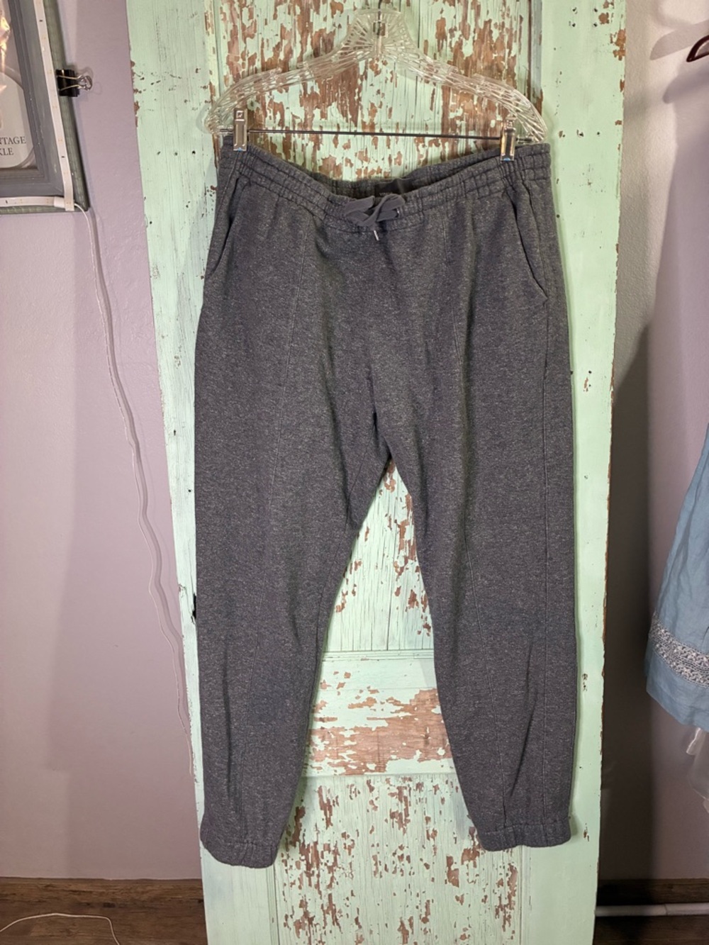 Vince Gray Drawstring Jogger Pants